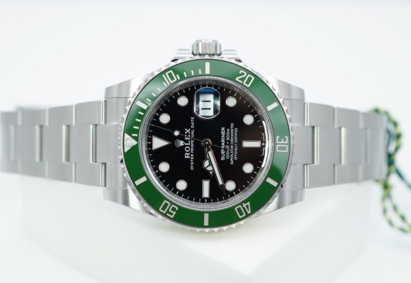 BRAND NEW Rolex 126610LV SUBMARINER GREEN MK2 BEZEL BLACK DIAL 2024 41MM FULL SET - Image 10