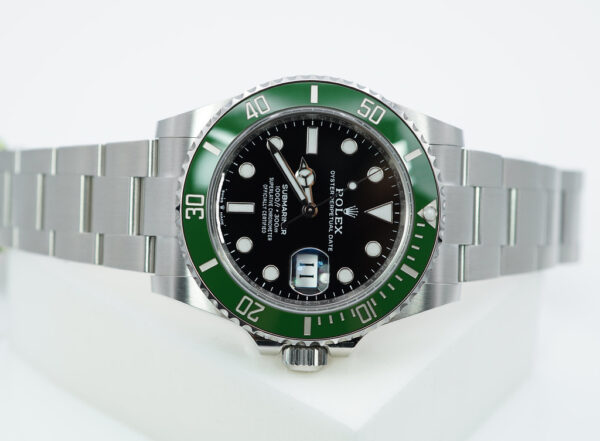 BRAND NEW Rolex 126610LV SUBMARINER GREEN MK2 BEZEL BLACK DIAL 2024 41MM FULL SET - Image 9