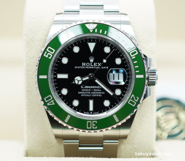 BRAND NEW Rolex 126610LV SUBMARINER GREEN MK2 BEZEL BLACK DIAL 2024 41MM FULL SET