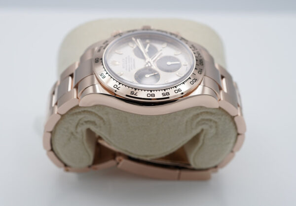 Rolex 116505 DAYTONA 18K ROSE GOLD SUNDUST DIAL 2023 WARRANTY COMPLETE SET - Image 4
