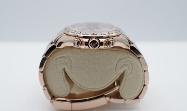 Rolex 116505 DAYTONA 18K ROSE GOLD SUNDUST DIAL 2023 WARRANTY COMPLETE SET - Image 3