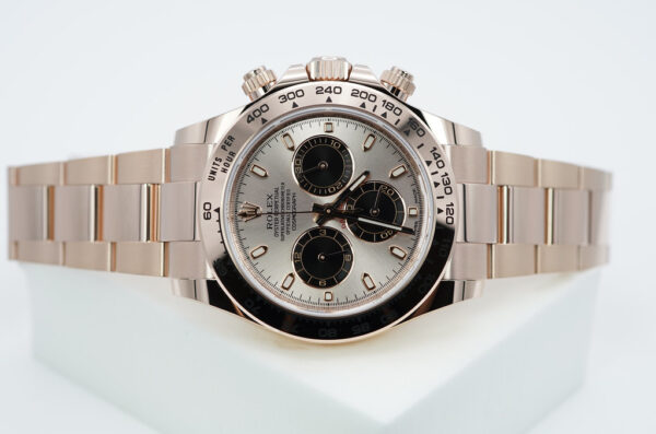 Rolex 116505 DAYTONA 18K ROSE GOLD SUNDUST DIAL 2023 WARRANTY COMPLETE SET - Image 10