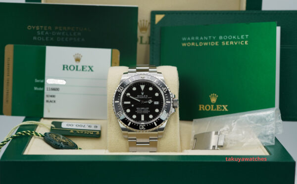 Rolex 116600 SD4K SEA-DWELLER 4000 CERAMIC BEZEL 40MM 2017 COMPLETE SET - Image 2