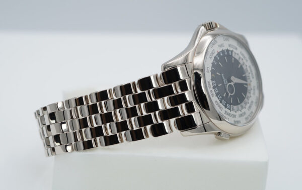 PATEK PHILIPPE 5130/1G WORLD TIME COMPLICATIONS WHITE GOLD BRACELET FULL SET - Image 6