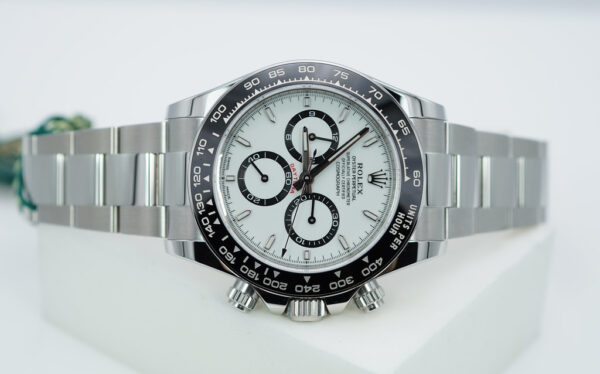 BRAND NEW Rolex 126500LN COSMOGRAPH DAYTONA WHITE DIAL NEW MODEL 2024 FULL SET - Image 9
