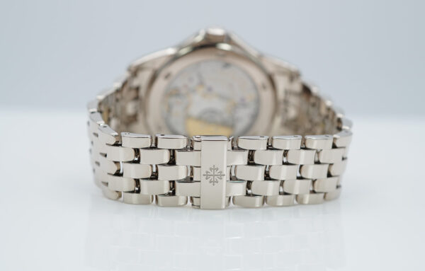 PATEK PHILIPPE 5130/1G WORLD TIME COMPLICATIONS WHITE GOLD BRACELET FULL SET - Image 7