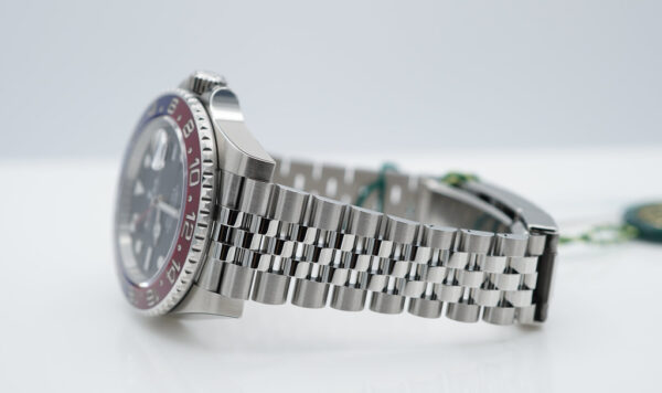 NEW Rolex 126710BLRO PEPSI GMT MASTER II RED BLUE JUBILEE 2023 STICKERS FULL SET - Image 5