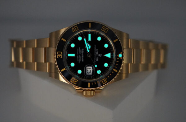 Rolex 126618LN SUBMARINER 41 YELLOW GOLD BLACK DIAL 2023 WARRANTY FULL SET - Image 11