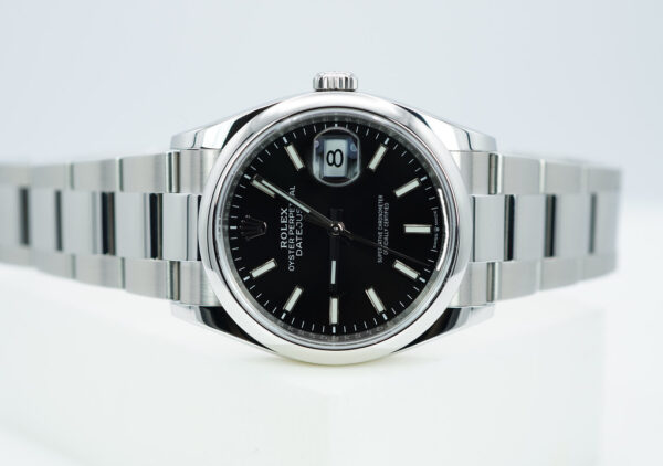 Rolex 126200 DATEJUST 36 BLACK STICKS DIAL OYSTER BAND 2020 WARRANTY FULL SET - Image 10