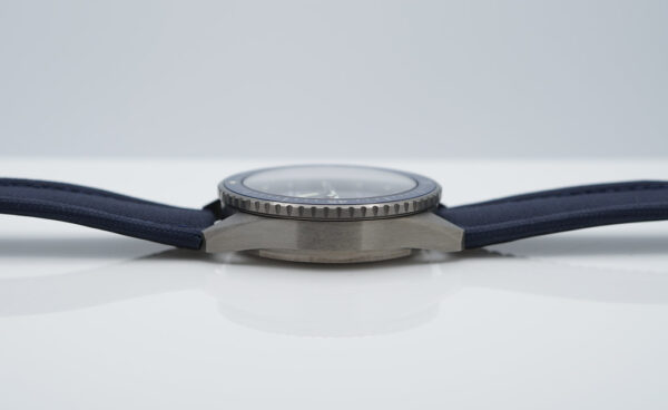 Blancpain FIFTY FATHOMS BATHYSCAPHE GREY CERAMIC BLUE DIAL BLUE BEZEL 2023 FULL SET - Image 4