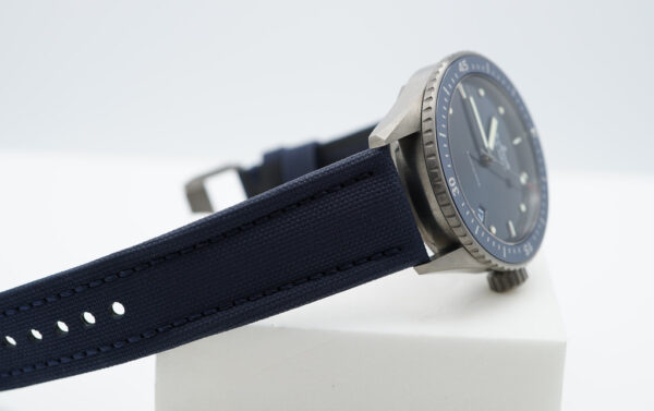 Blancpain FIFTY FATHOMS BATHYSCAPHE GREY CERAMIC BLUE DIAL BLUE BEZEL 2023 FULL SET - Image 5