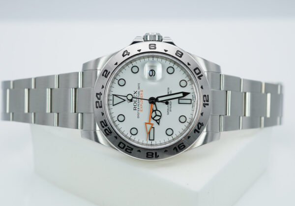 Rolex 216570 EXPLORER 2 WHITE DIAL 42MM RSC SERVICED COMPLETE SET - Image 10