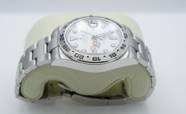Rolex 216570 EXPLORER 2 WHITE DIAL 42MM RSC SERVICED COMPLETE SET - Image 4
