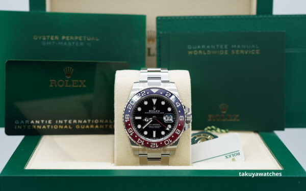 BRAND NEW Rolex 126710BLRO PEPSI GMT MASTER II RED BLUE BEZEL OYSTER 2024 FULL SET - Image 2