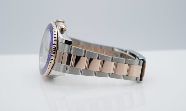 Rolex 116681 YACHTMASTER 2 ROSE GOLD STEEL NEWER DIAL 2021 WARRANTY FULL SET - Image 5
