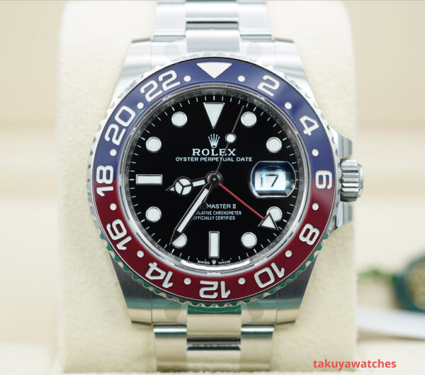 BRAND NEW Rolex 126710BLRO PEPSI GMT MASTER II RED BLUE BEZEL OYSTER 2024 FULL SET