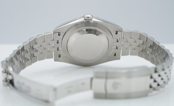 Rolex 126334 DATEJUST 41 FLUTED BEZEL BLUE STICK DIAL JUBILEE COMPLETE SET - Image 8