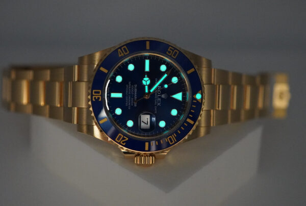 Rolex 126618LB SUBMARINER 41 YELLOW GOLD BLUE DIAL 2022 WARRANTY FULL SET - Image 11