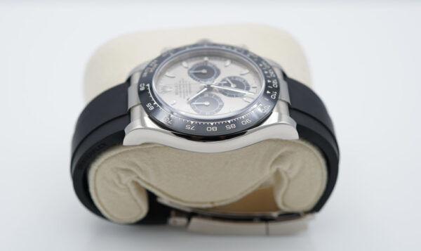 Rolex 116519LN DAYTONA 18K WHITE GOLD OYSTERFLEX STEEL DIAL 2021 COMPLETE SET - Image 4