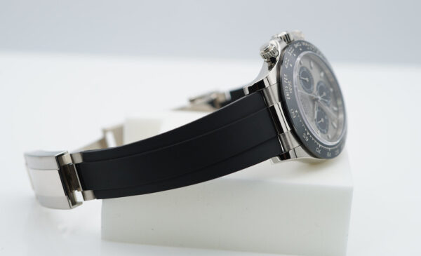 Rolex 116519LN DAYTONA 18K WHITE GOLD OYSTERFLEX STEEL DIAL 2021 COMPLETE SET - Image 6
