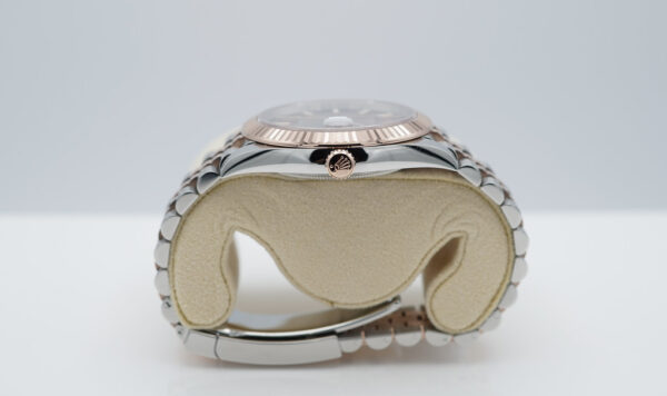 Rolex 126331 DATEJUST 41 ROSE GOLD STEEL CHOCOLATE DIAL JUBILEE 2021 FULL SET - Image 3