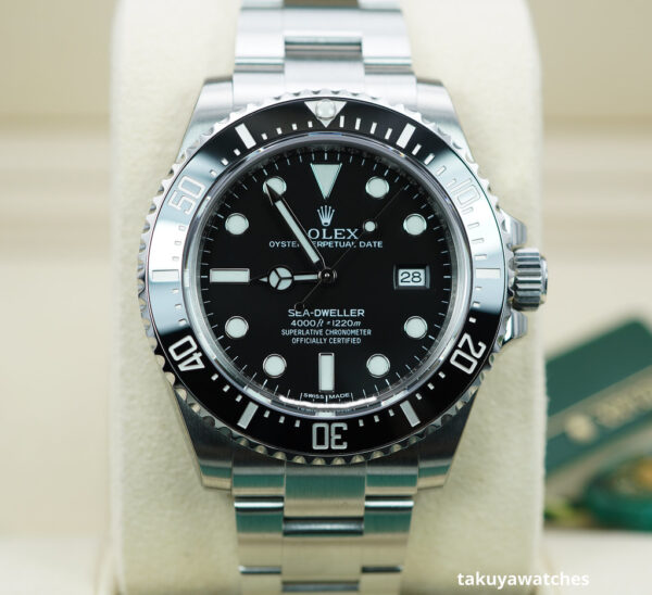 NEW Rolex 116600 SD4K SEA-DWELLER 4000 CERAMIC 40MM STICKERS 2017 FULL SET