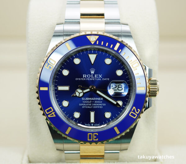 Rolex 126613LB SUBMARINER BLUESY 18K YELLOW GOLD STEEL BLUE DIAL 2023 FULL SET
