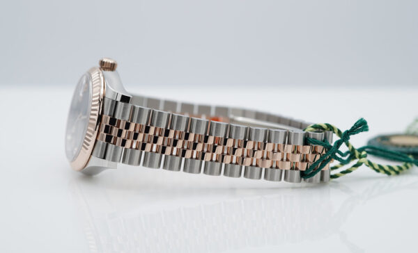 BRAND NEW Rolex 278271 DATEJUST 31 ROSE GOLD STEEL CHOCOLATE DIAMONDS DIAL FULL SET - Image 5