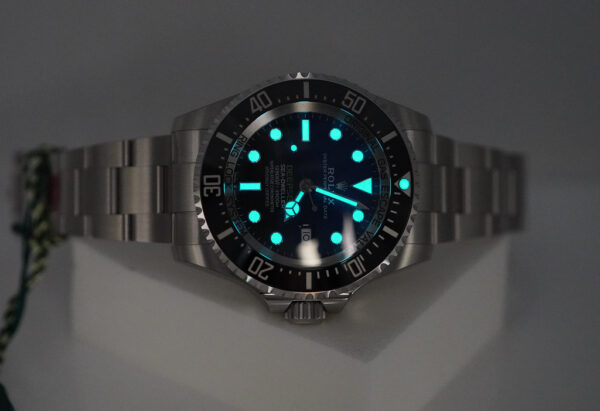 NEW Rolex 126660 DEEPSEA D BLUE DIAL JAMES CAMERON STICKERS COMPLETE SET - Image 11