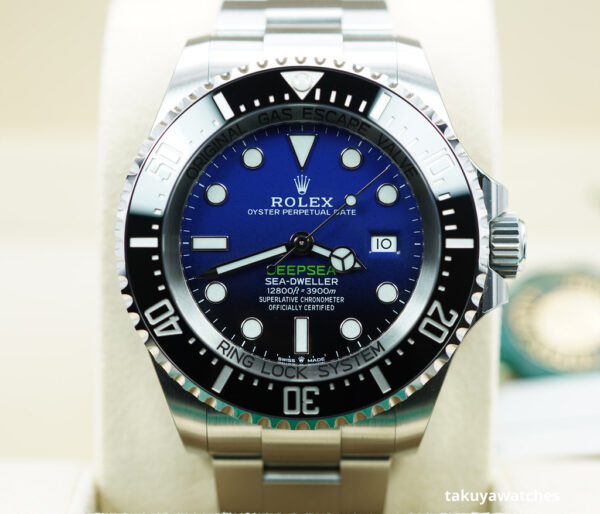 NEW Rolex 126660 DEEPSEA D BLUE DIAL JAMES CAMERON STICKERS COMPLETE SET