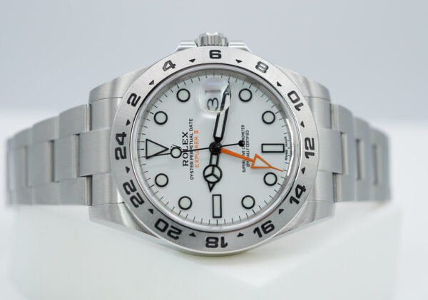 Rolex 216570 EXPLORER 2 WHITE POLAR DIAL 42MM 2018 COMPLETE SET - Image 10