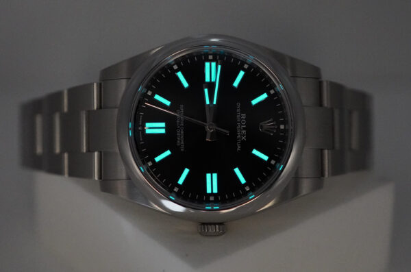 Rolex 124300 OYSTER PERPETUAL 41 BLACK DIAL 2023 WARRANTY COMPLETE SET - Image 11