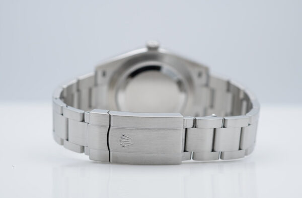 Rolex 124300 OYSTER PERPETUAL 41 SILVER DIAL 2021 WARRANTY COMPLETE SET - Image 7