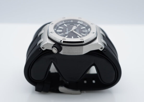 Audemars PIGUET ROYAL OAK OFFSHORE DIVER 15703ST AP SERVICED 2022 FULL SET - Image 4