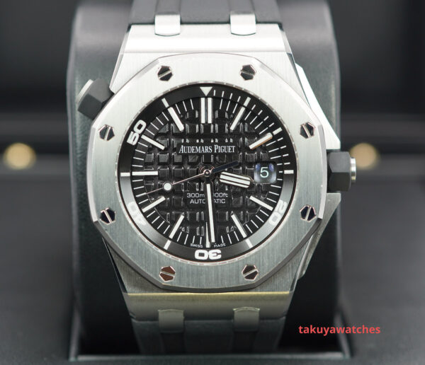 Audemars PIGUET ROYAL OAK OFFSHORE DIVER 15703ST AP SERVICED 2022 FULL SET