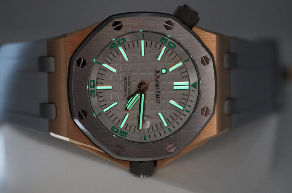Audemars PIGUET ROYAL OAK OFFSHORE DIVER ROSE GOLD JAPAN LIMITED 500 FULL SET - Image 11