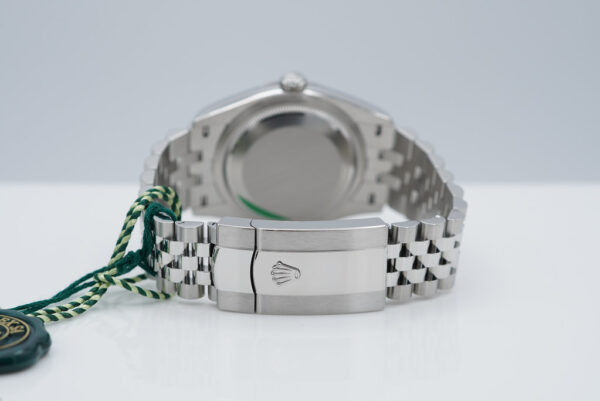 NEW Rolex 126200 DATEJUST 36 BLUE STICK DIAL JUBILEE BAND 2024 COMPLETE SET - Image 7