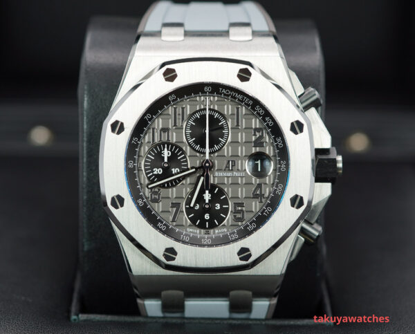 Audemars PIGUET ROYAL OAK OFFSHORE ELEPHANT 26470ST AP SERVICED FULL SET