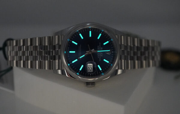 NEW Rolex 126200 DATEJUST 36 BLUE STICK DIAL JUBILEE BAND 2024 COMPLETE SET - Image 11