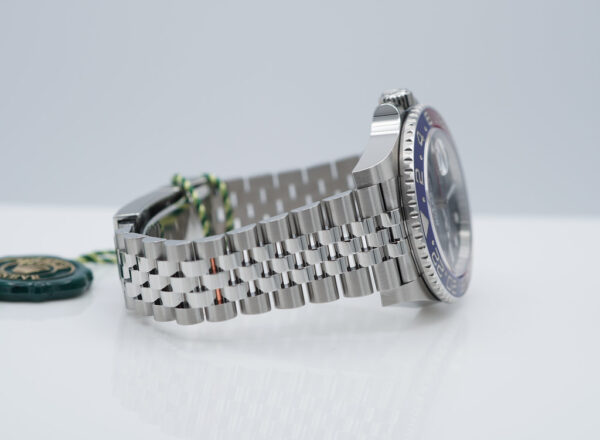 BRAND NEW Rolex 126710BLRO PEPSI GMT MASTER II RED BLUE BEZEL JUBILEE 2024 FULL SET - Image 6