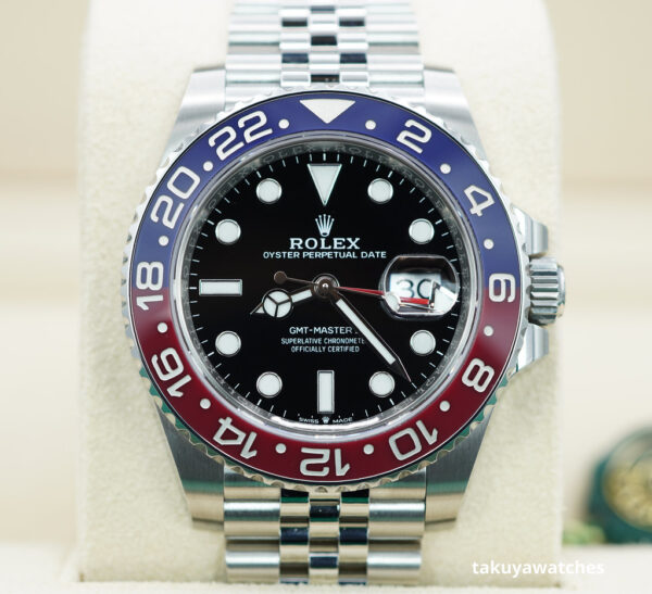 BRAND NEW Rolex 126710BLRO PEPSI GMT MASTER II RED BLUE BEZEL JUBILEE 2024 FULL SET