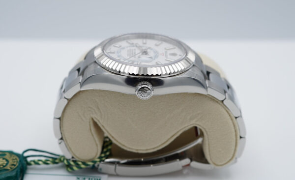 NEW Rolex 326934 SKY-DWELLER WHITE DIAL OYSTER BRACELET STICKERS COMPLETE SET - Image 3