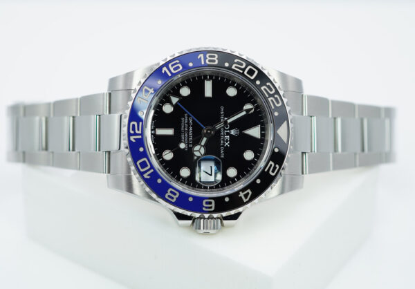 Rolex 126710BLNR GMT MASTER 2 BLACK BLUE BEZEL NEW MODEL 2022 WARRANTY FULL SET - Image 9