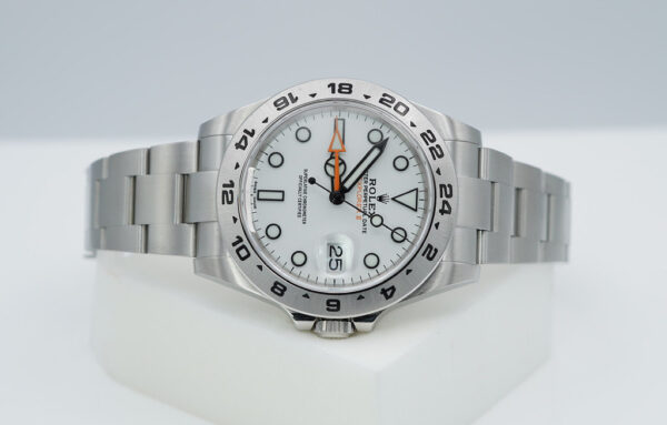 Rolex 216570 EXPLORER 2 WHITE POLAR DIAL 42MM 2017 COMPLETE SET - Image 9