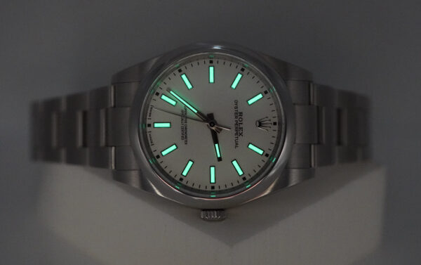 Rolex 114300 OYSTER PERPETUAL NO DATE WHITE DIAL 39MM 2020 COMPLETE SET - Image 11
