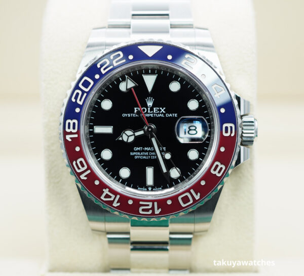 Rolex 126710BLRO PEPSI GMT MASTER II RED BLUE BEZEL OYSTER 2021 FULL SET