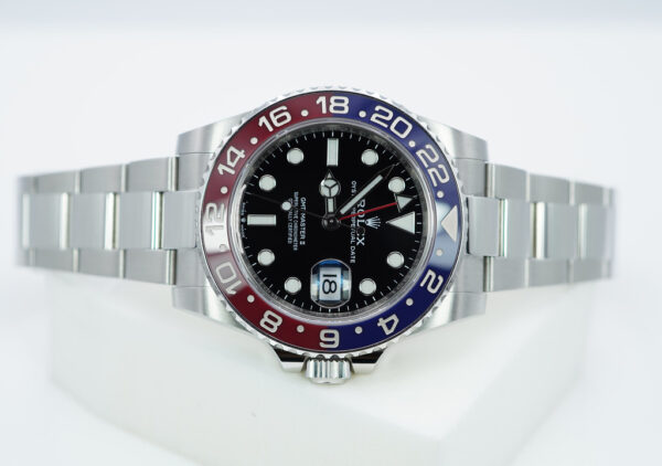Rolex 126710BLRO PEPSI GMT MASTER II RED BLUE BEZEL OYSTER 2021 FULL SET - Image 9
