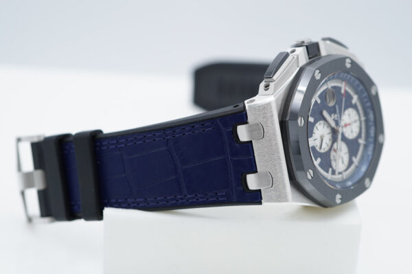 Audemars PIGUET ROYAL OAK OFFSHORE 26401PO PLATINUM BLUE DIAL FULL SET - Image 6