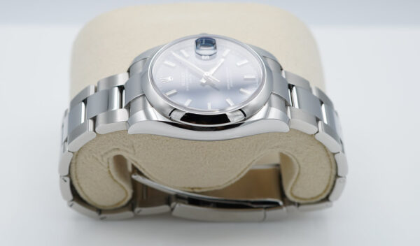 Rolex 115200 OYSTER PERPETUAL DATE 34MM BLUE DIAL OYSTER BAND 2022 FULL SET - Image 4