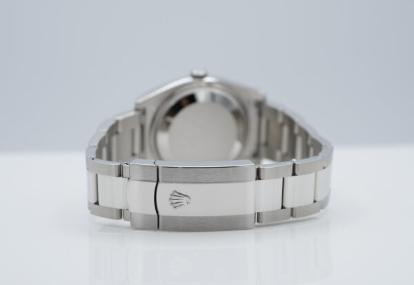 Rolex 115200 OYSTER PERPETUAL DATE 34MM BLUE DIAL OYSTER BAND 2022 FULL SET - Image 7